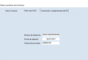 Captura Datos DUA