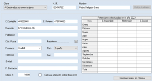 Gestion de Perceptores en ERP Gextor